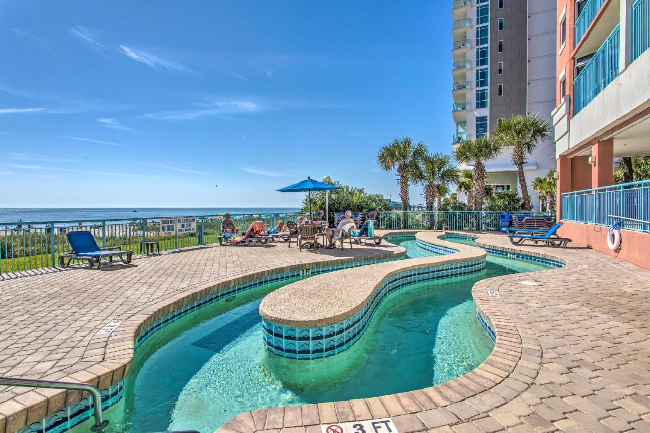 Beachy Condo With Pool Access And Steps To Boardwalk! Миртъл Бийч Екстериор снимка