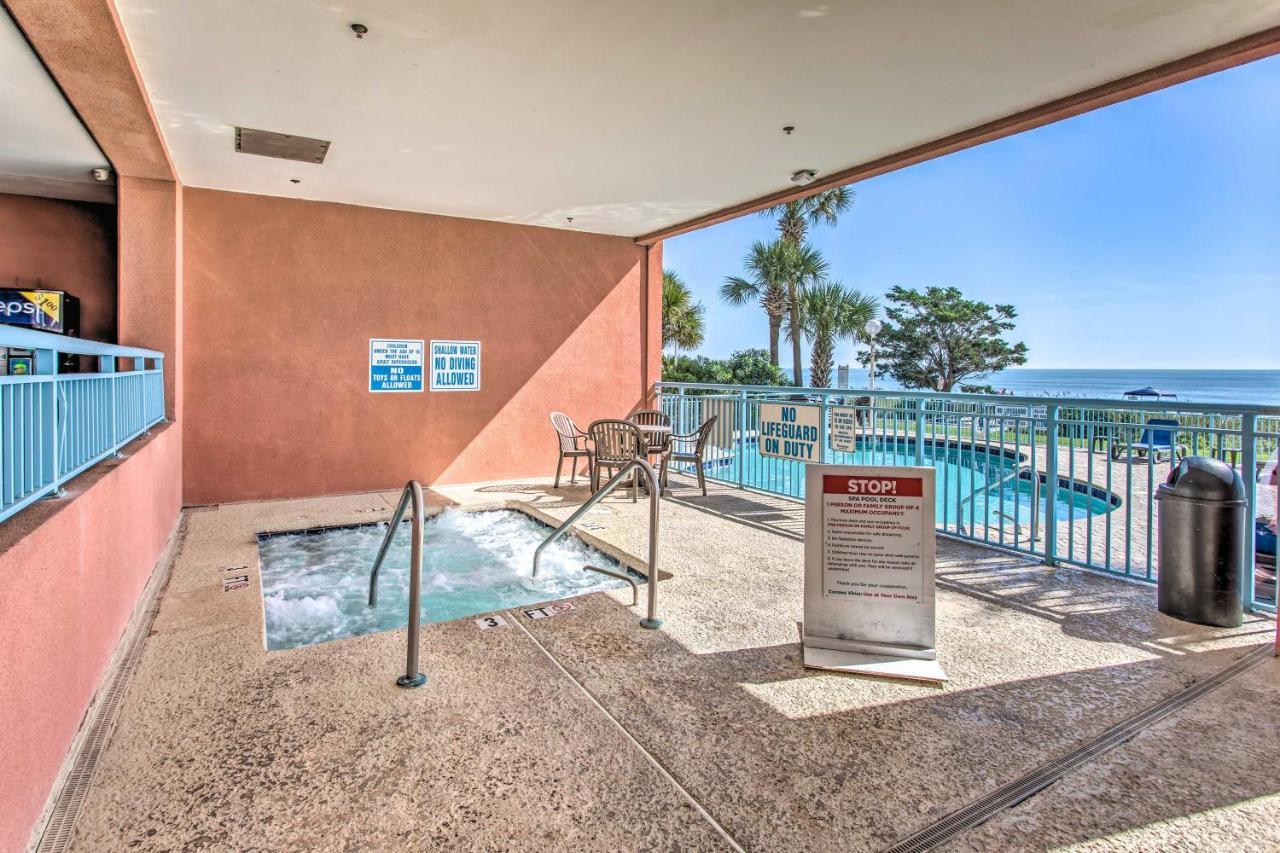 Beachy Condo With Pool Access And Steps To Boardwalk! Миртъл Бийч Екстериор снимка