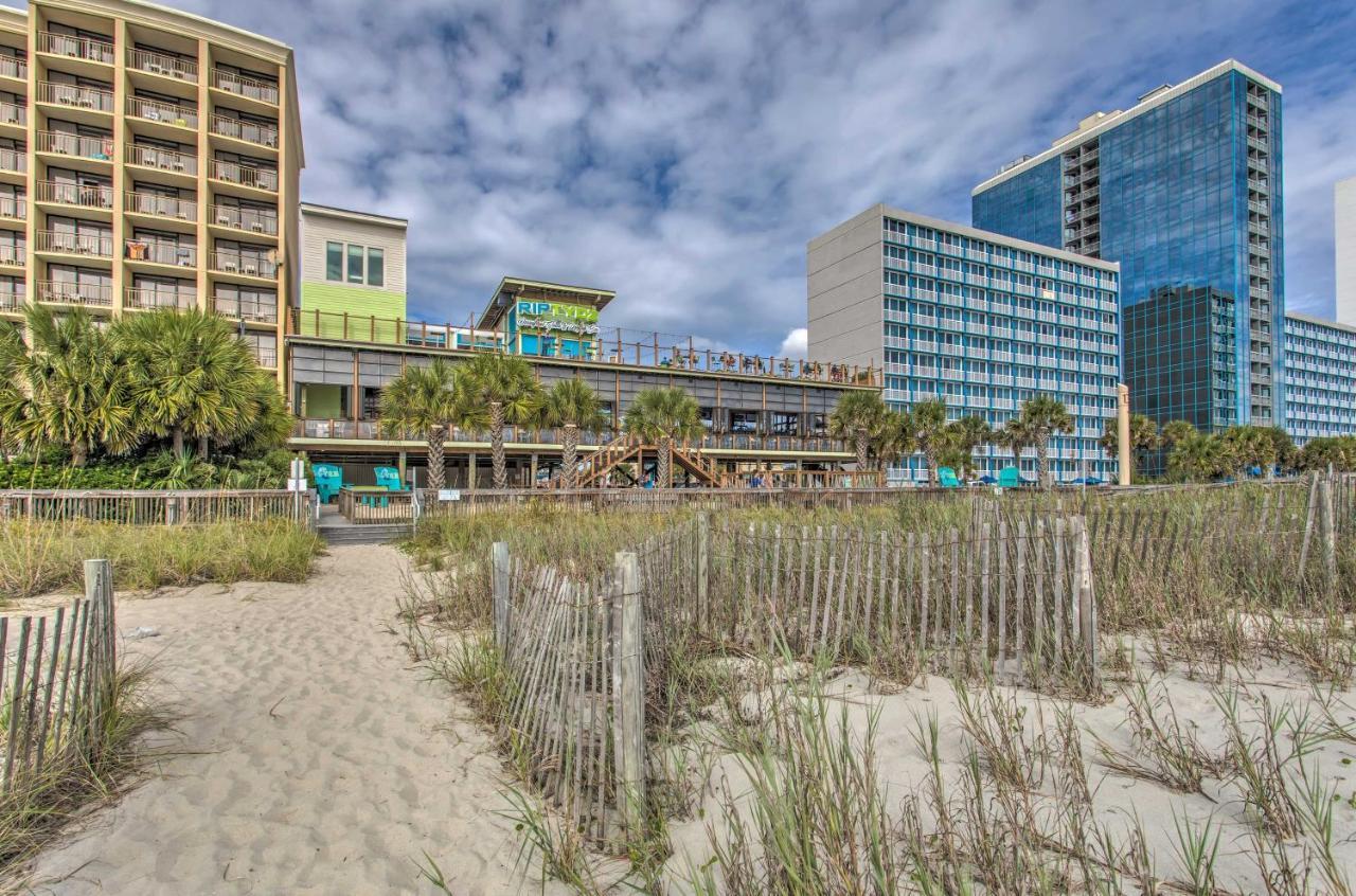 Beachy Condo With Pool Access And Steps To Boardwalk! Миртъл Бийч Екстериор снимка