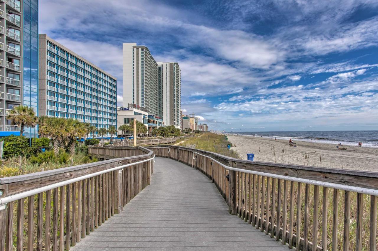 Beachy Condo With Pool Access And Steps To Boardwalk! Миртъл Бийч Екстериор снимка